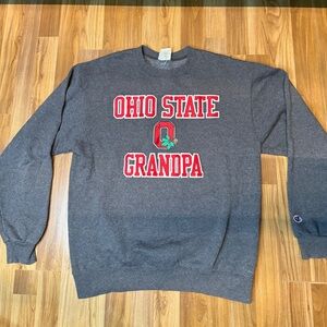 Champion Gray Ohio State Sweatshirt